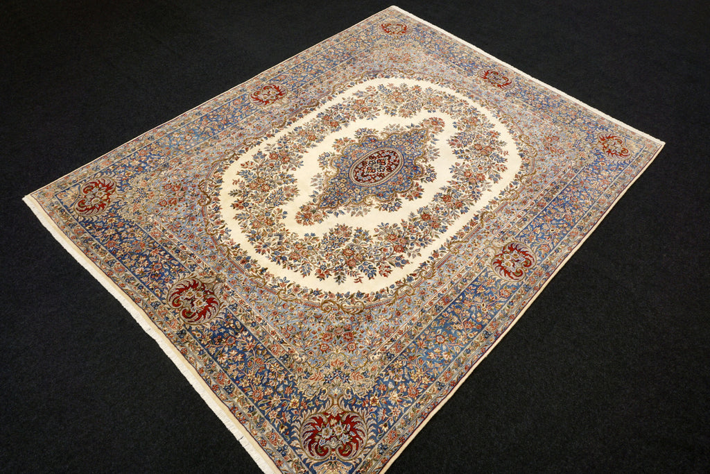 Kerman 385 x 300 cm Kirman Beige Orient Teppich