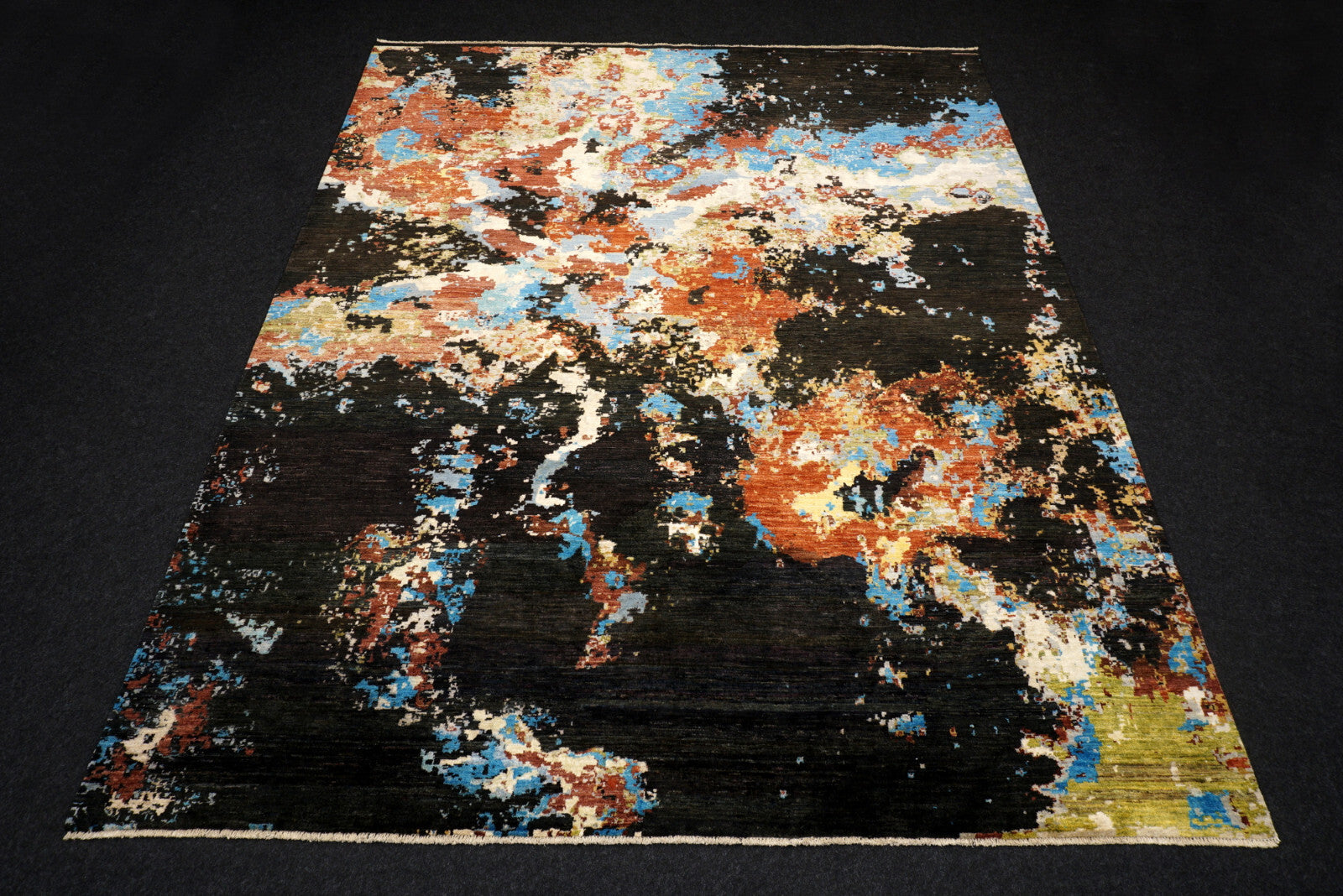 Designer-Orientteppich "Galaxy" - modern und handgeknüpft
