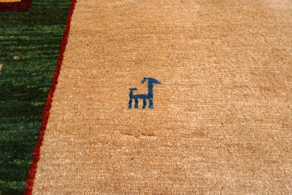 Gabbeh 195 x 155 cm Gabeh Loribaft Orient Teppich