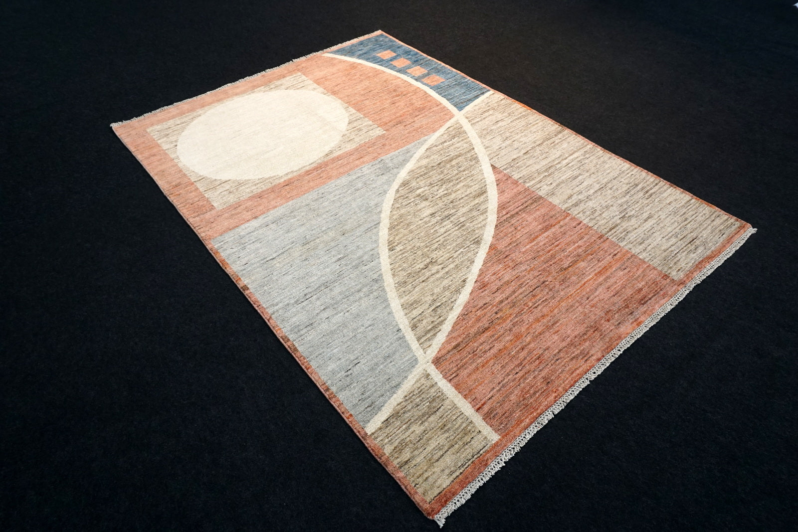 Designer Ziegler 237 x 170 cm Modern Handgeknüpft