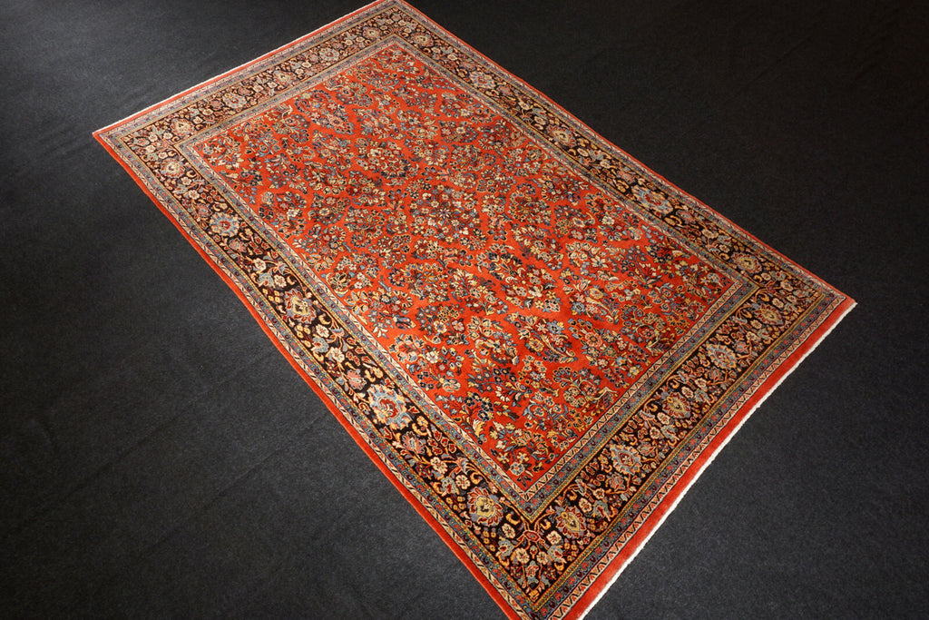 Sarough 424 x 260 cm Perserteppich Handgeknüpft