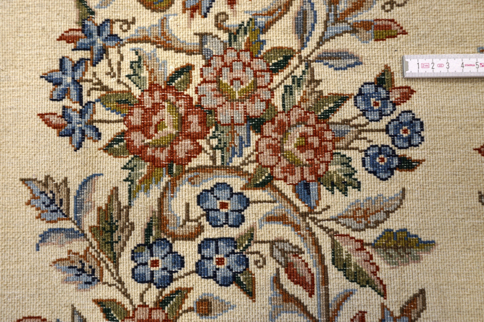 Kerman 385 x 300 cm Kirman Beige Orient Teppich