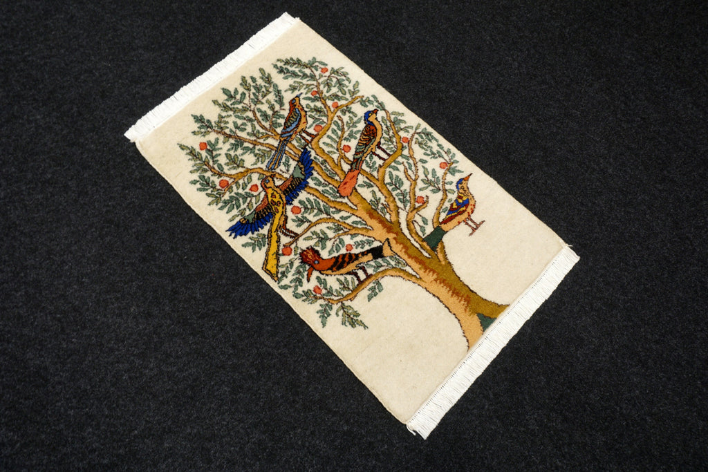 Täbriz Lebensbaum 85 x 53 cm Handgeknüpft