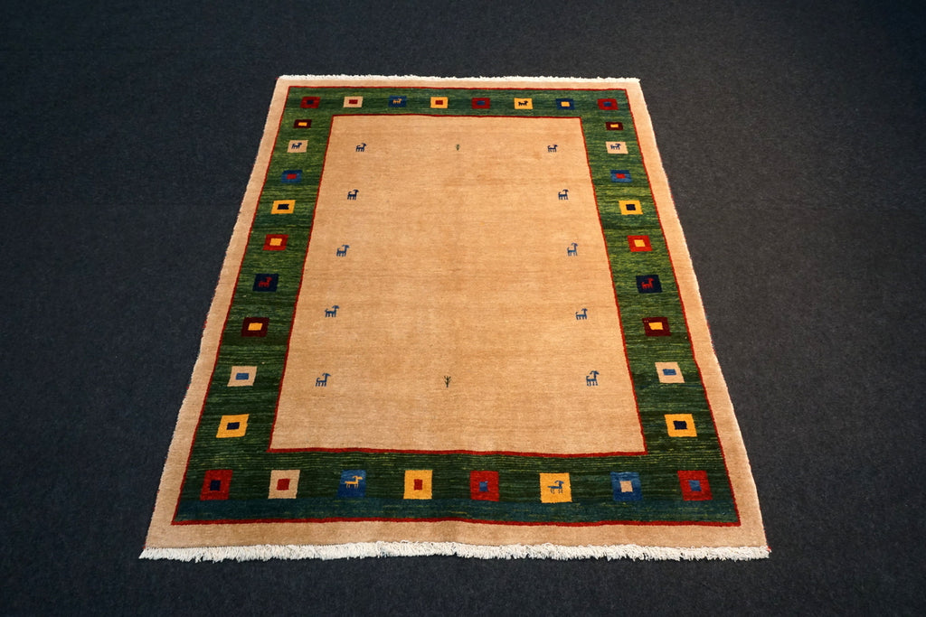 Gabbeh 195 x 155 cm Gabeh Loribaft Orient Teppich