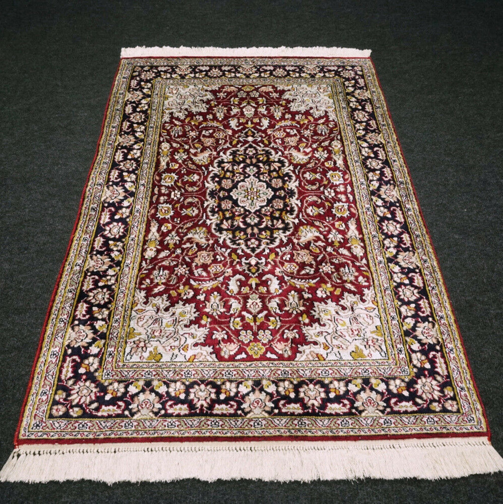 Seidenteppich Kaschmir 99 x 61 cm Ghom