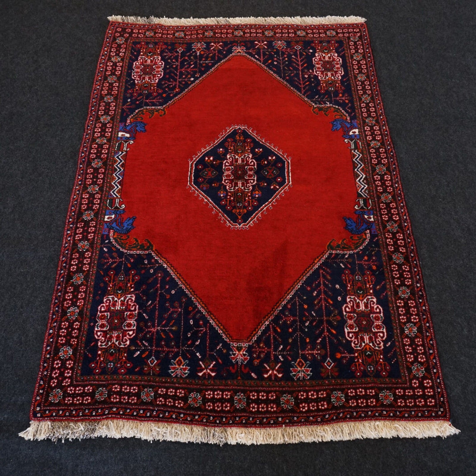 Afschar Schiraz Teppich 154 x 107 cm Perserteppich