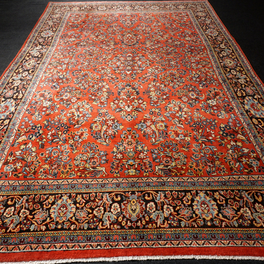 Sarough 424 x 260 cm Perserteppich Handgeknüpft