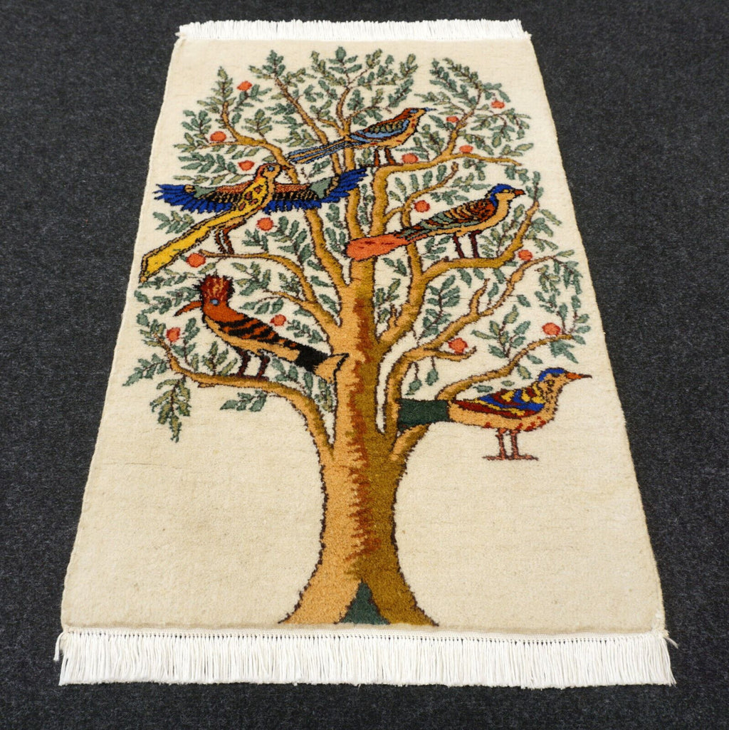 Täbriz Lebensbaum 85 x 53 cm Handgeknüpft