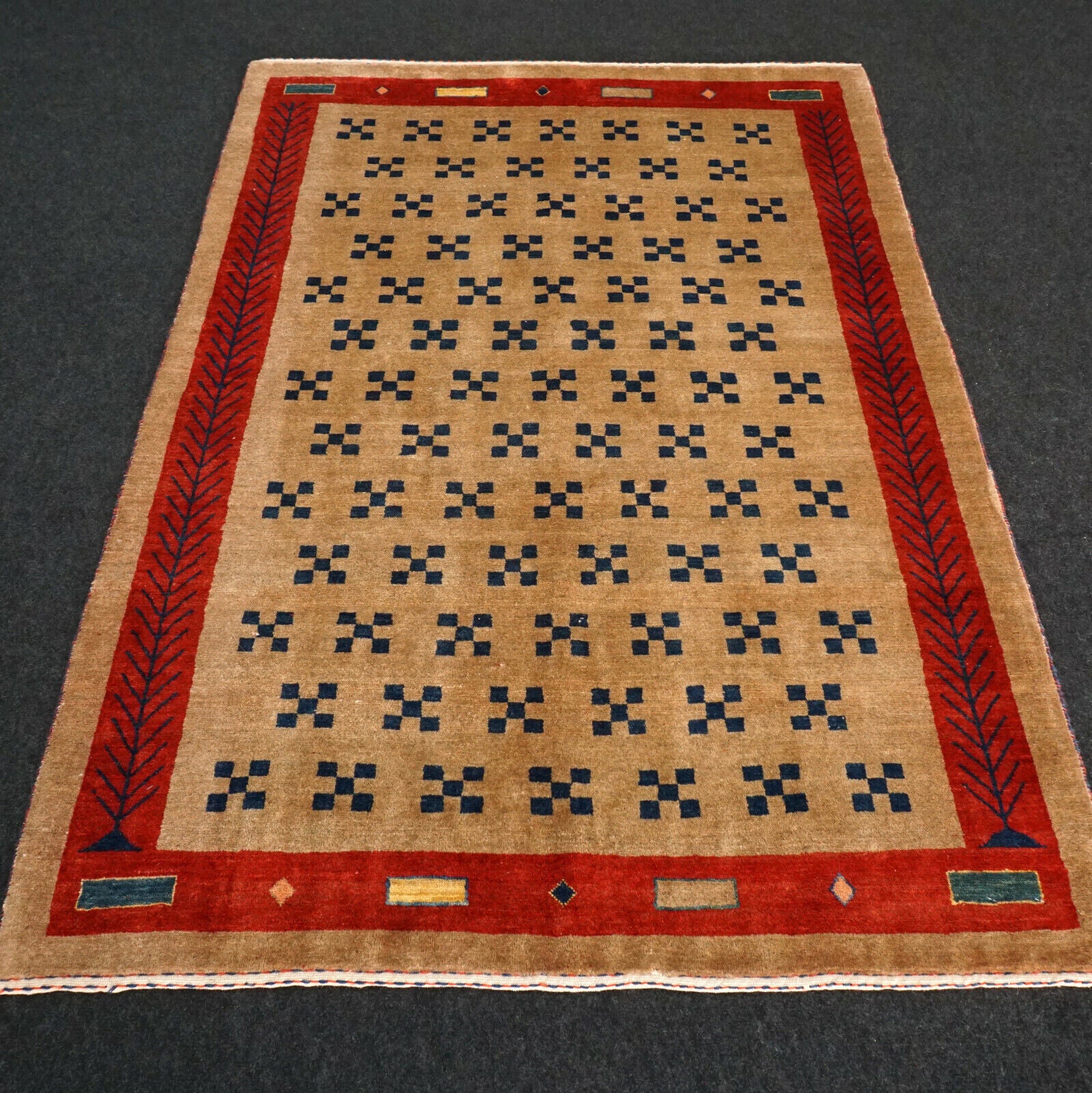 Gabbeh 180 x 126 cm Gabeh Loribaft Perserteppich