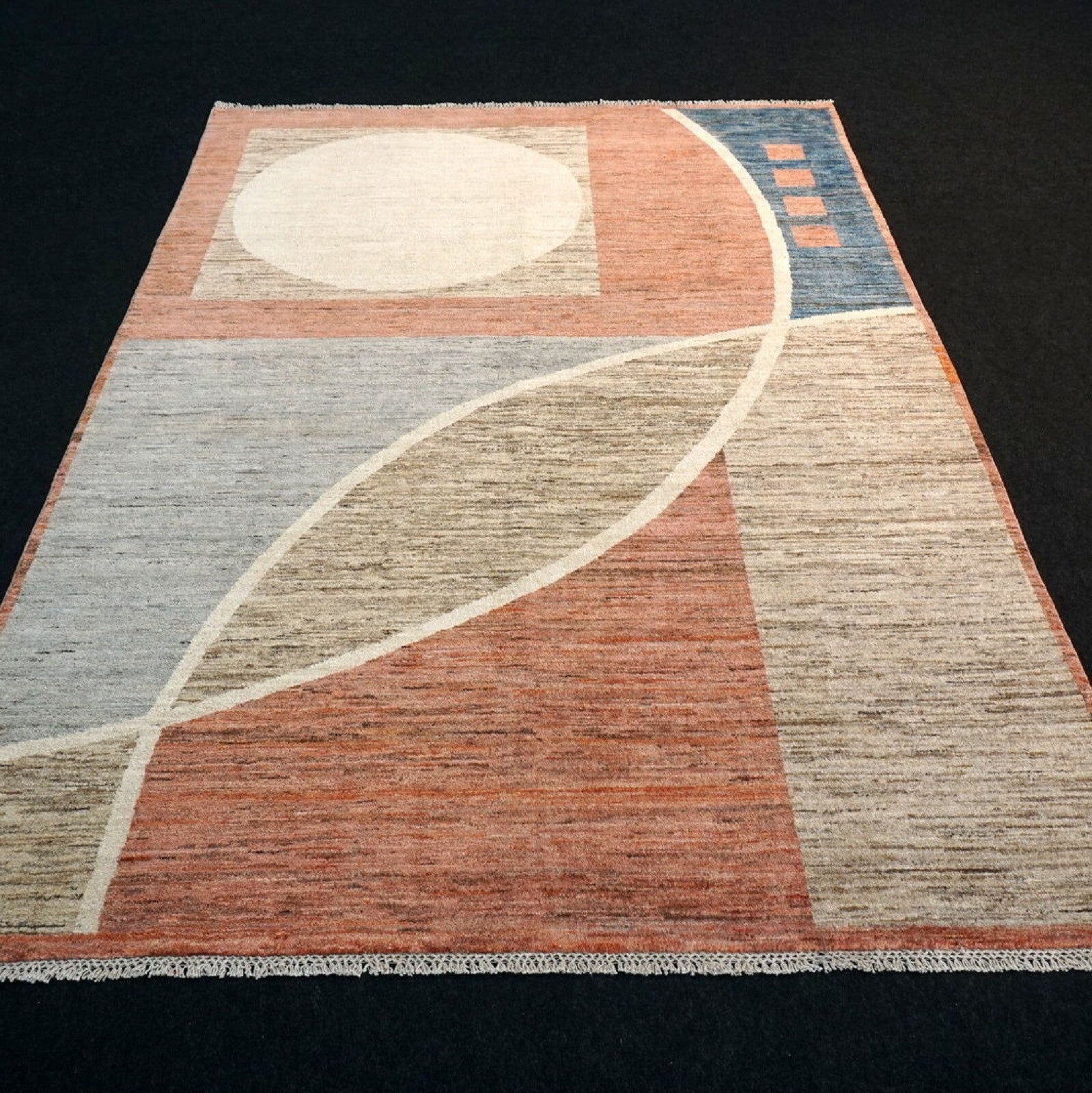 Designer Ziegler 237 x 170 cm Modern Handgeknüpft