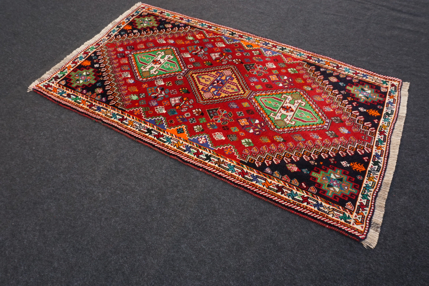 Schiraz Gaschgai 164 x 96 cm Perserteppich