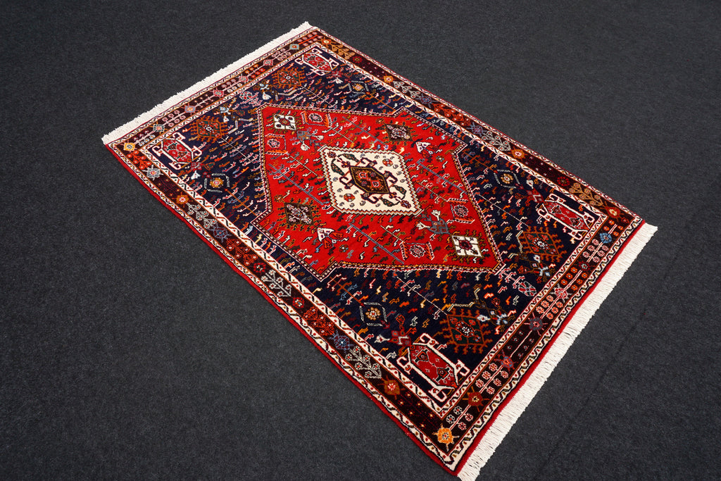 Gaschgai Schiraz Teppich 155 x 108 cm Nomaden Perserteppich
