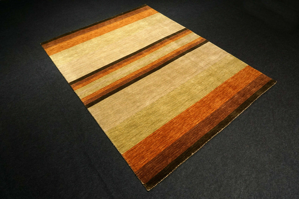 Indischer Gabbeh 200 x 152 cm Gabeh Loribaft Handgeknüpft