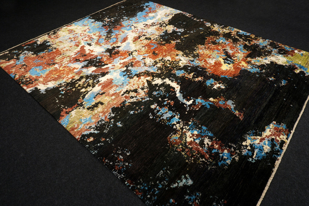 Designer-Orientteppich "Galaxy" - modern und handgeknüpft