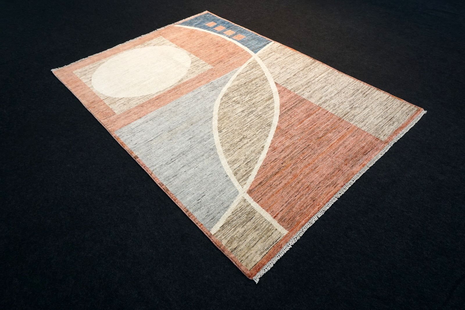 Designer Ziegler 237 x 170 cm Modern Handgeknüpft