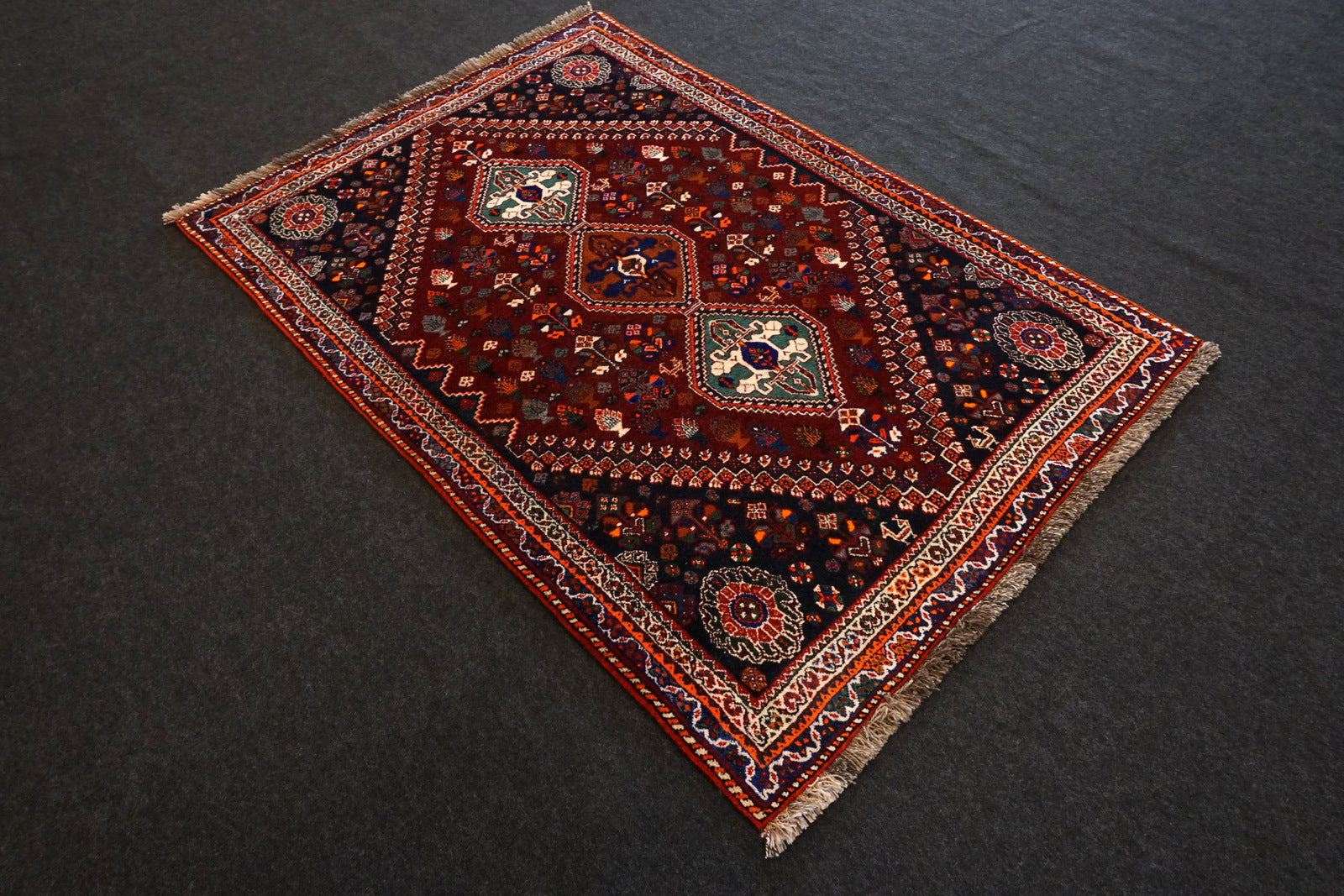 Gaschgai Schiraz Teppich 165 x 114 cm Perserteppich