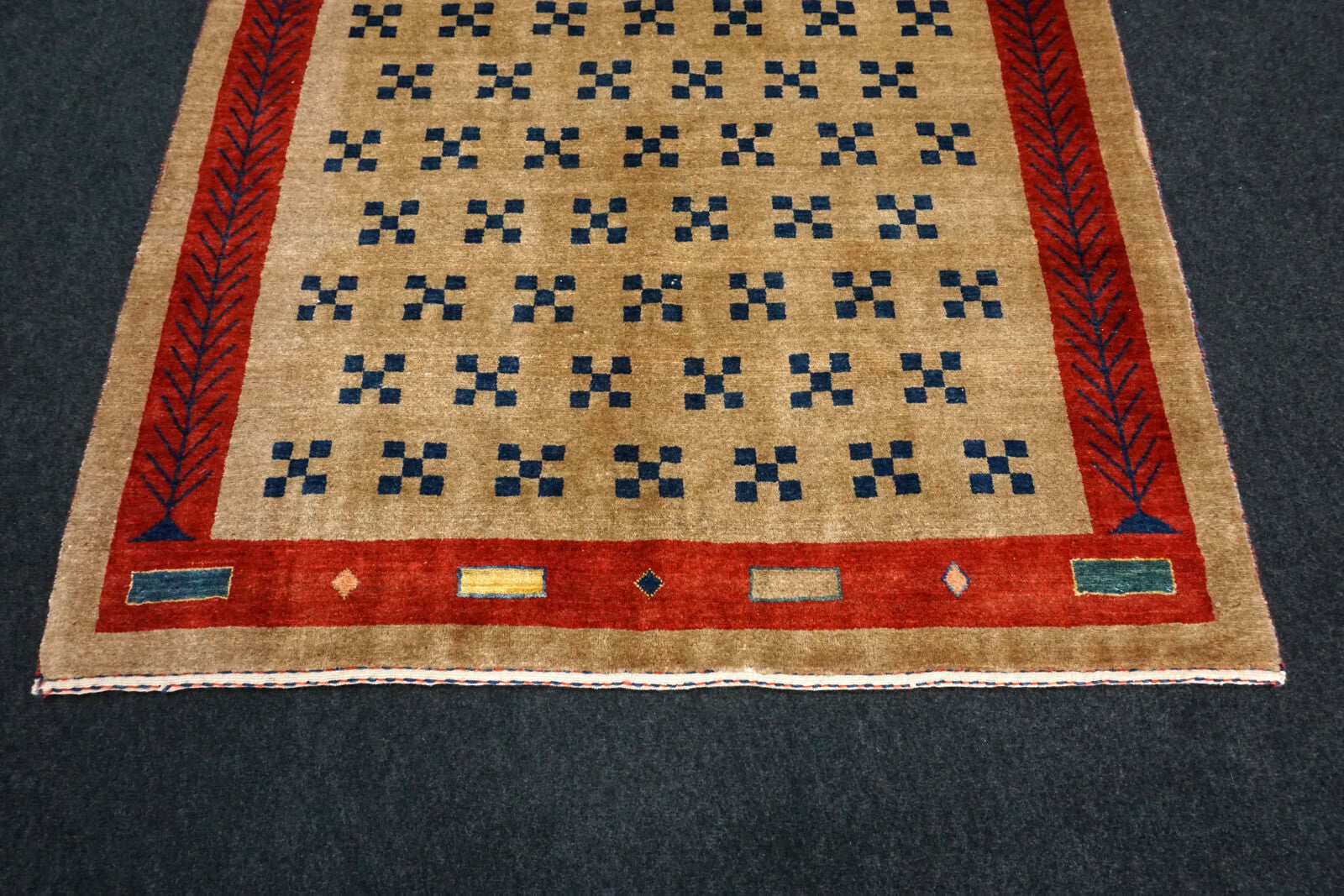 Gabbeh 180 x 126 cm Gabeh Loribaft Perserteppich