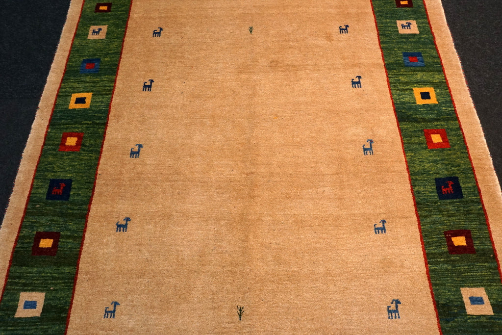 Gabbeh 195 x 155 cm Gabeh Loribaft Orient Teppich