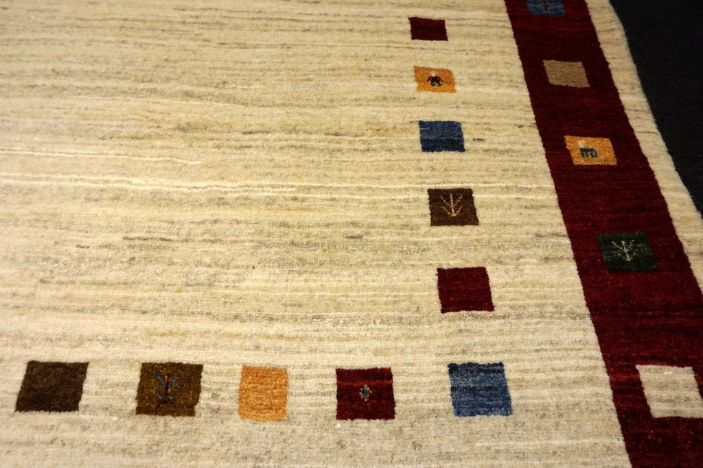 Gabbeh 160 x 123 cm Loribaft Orient Teppich