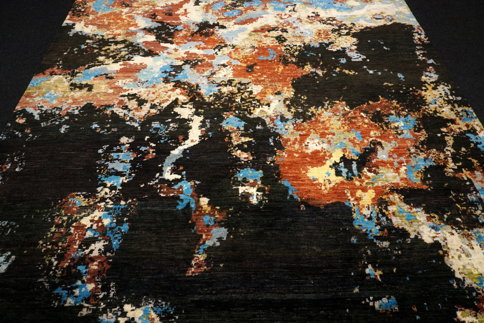 Designer-Orientteppich "Galaxy" - modern und handgeknüpft