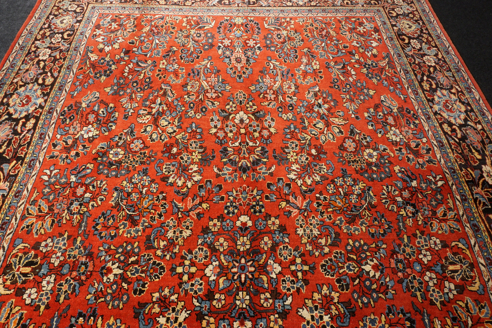 Sarough 424 x 260 cm Perserteppich Handgeknüpft