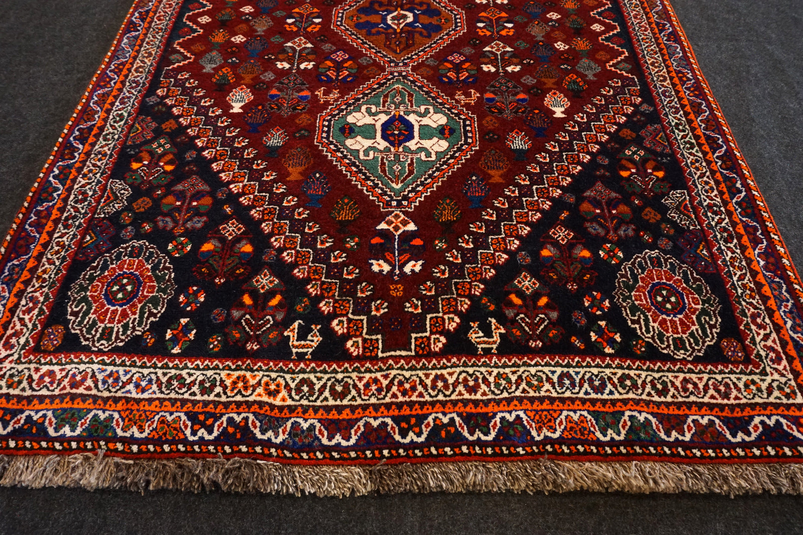 Gaschgai Schiraz Teppich 165 x 114 cm Perserteppich