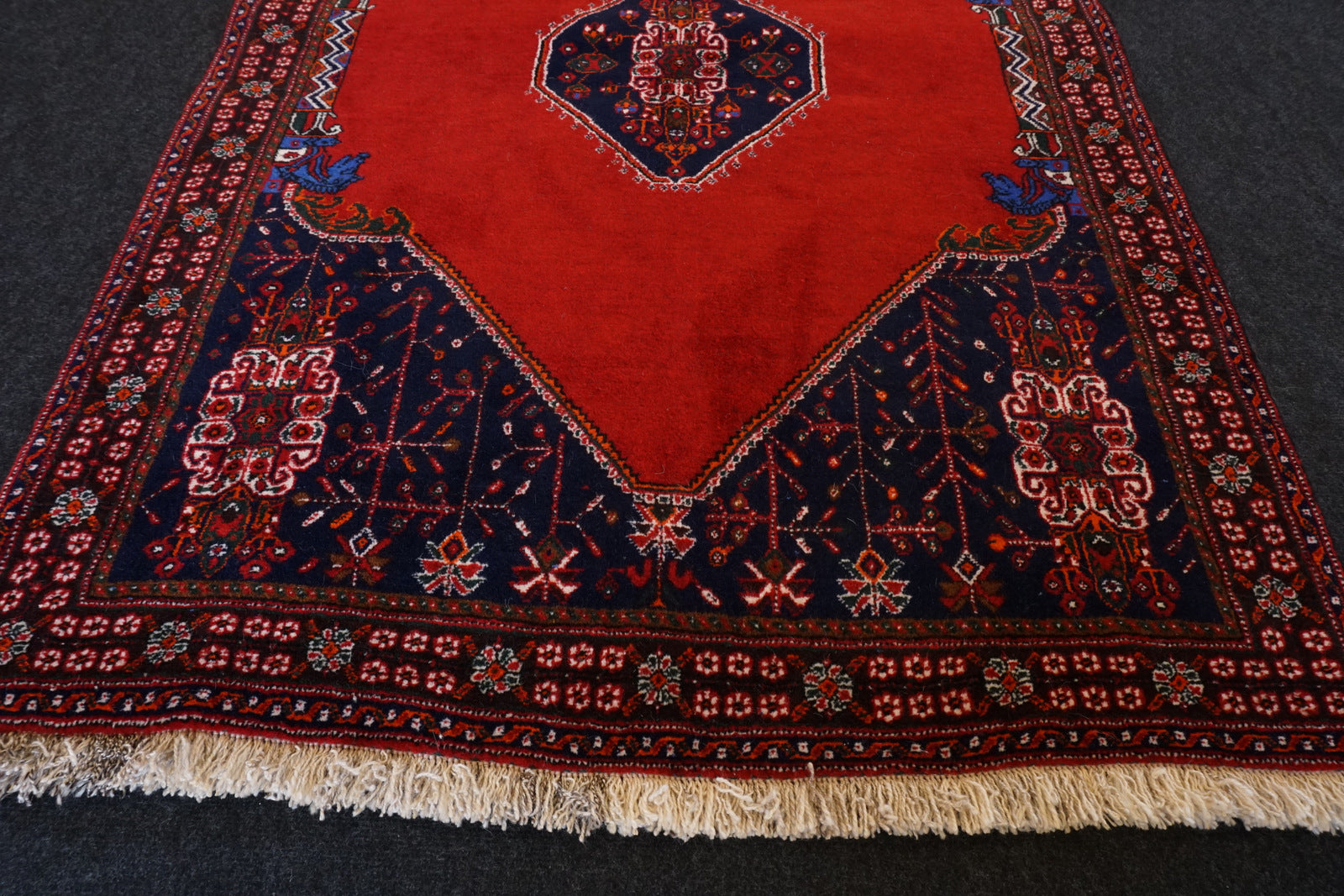 Afschar Schiraz Teppich 154 x 107 cm Perserteppich