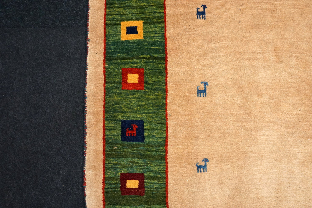 Gabbeh 195 x 155 cm Gabeh Loribaft Orient Teppich