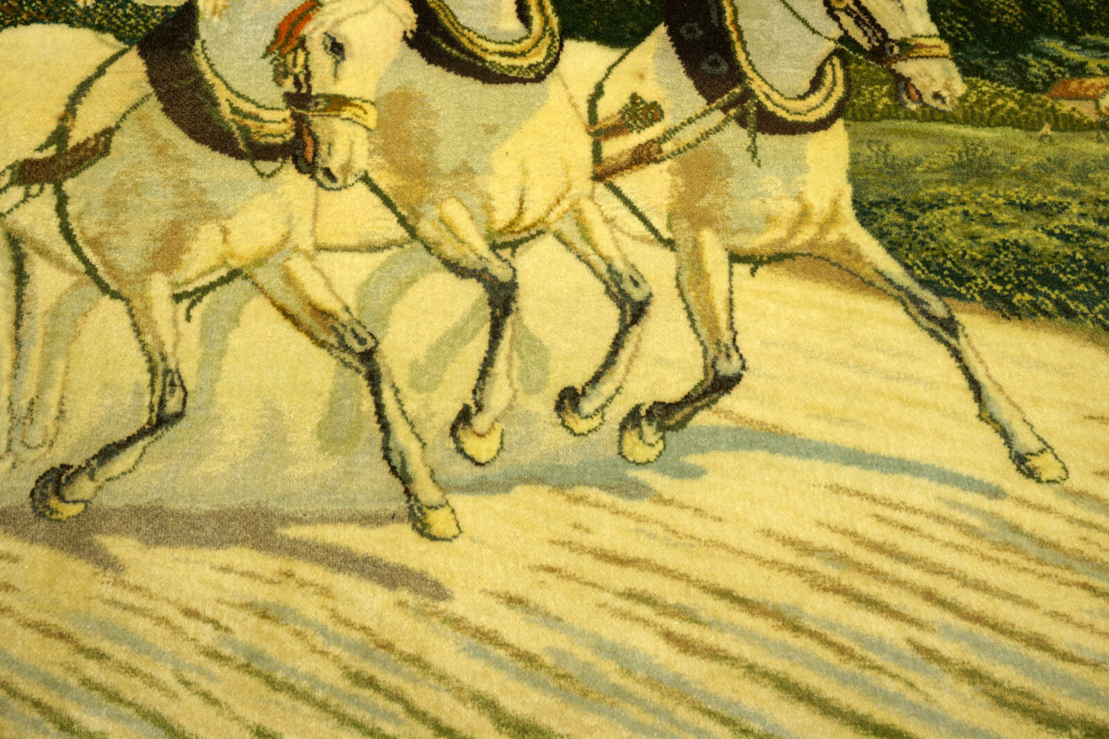 Täbriz Bildteppich "Kutschenfahrt"