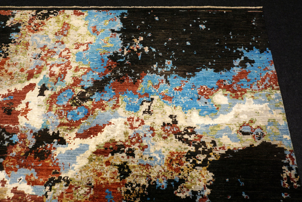 Designer-Orientteppich "Galaxy" - modern und handgeknüpft