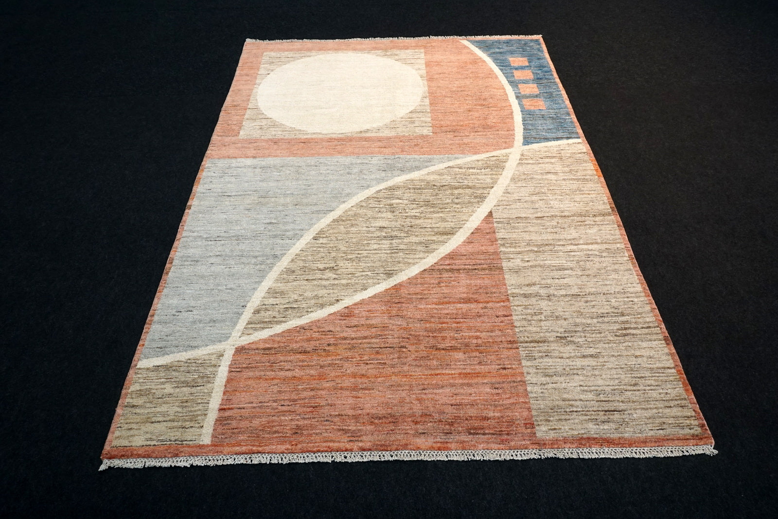 Designer Ziegler 237 x 170 cm Modern Handgeknüpft
