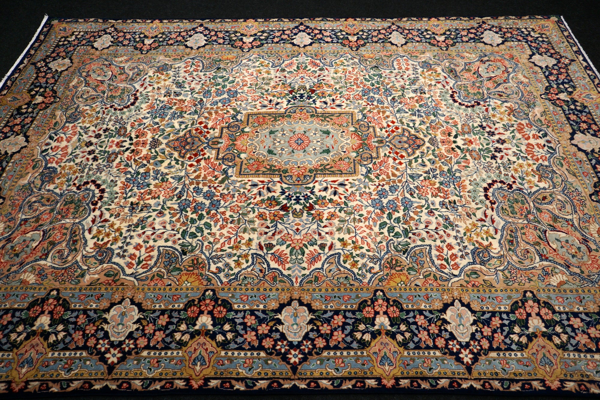 Kerman Lavar 298 x 201 cm Kirman Handgeknüpft