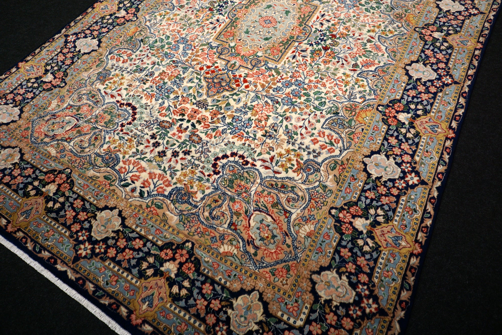 Kerman Lavar 298 x 201 cm Kirman Handgeknüpft