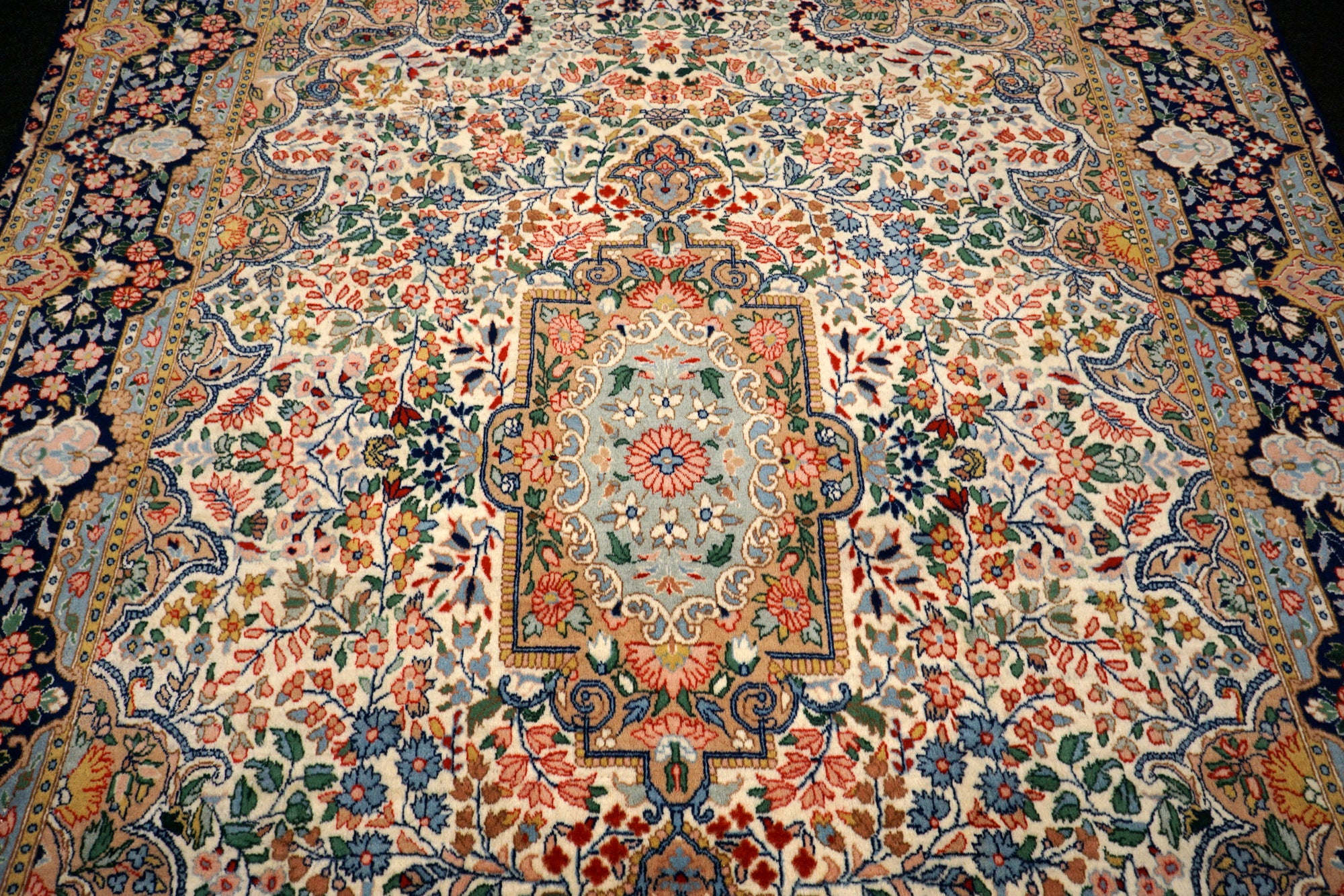 Kerman Lavar 298 x 201 cm Kirman Handgeknüpft
