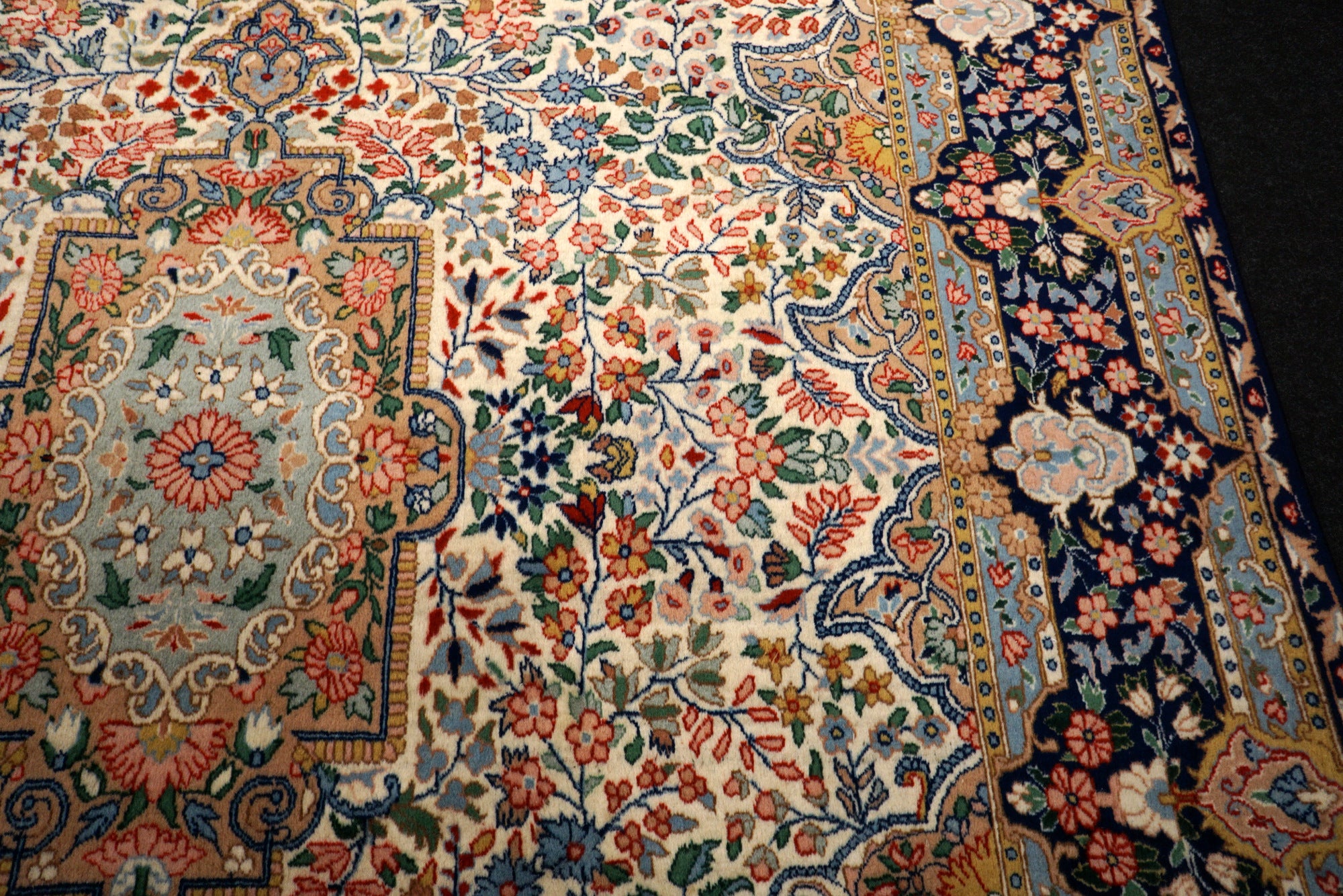 Kerman Lavar 298 x 201 cm Kirman Handgeknüpft