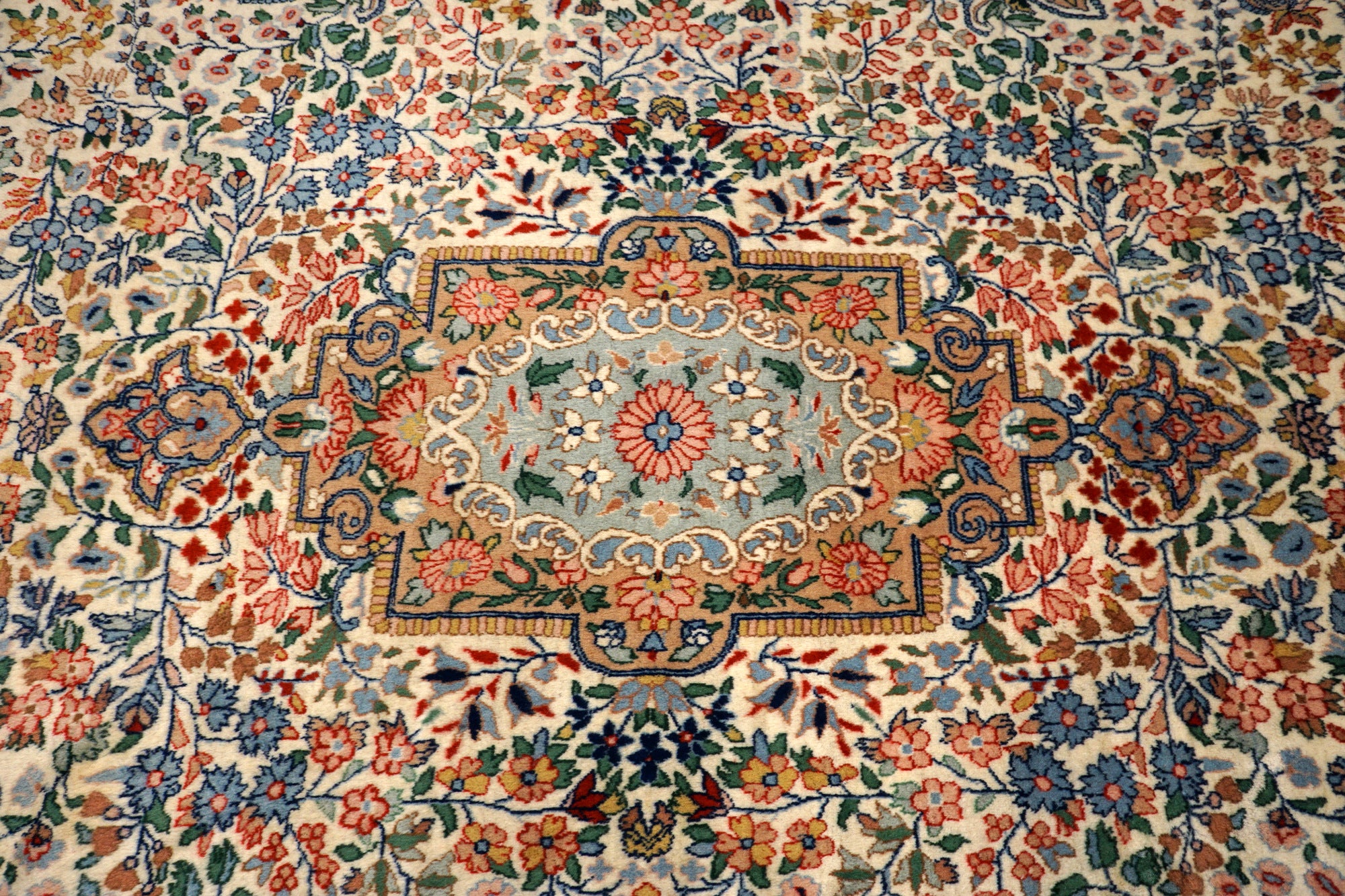 Kerman Lavar 298 x 201 cm Kirman Handgeknüpft