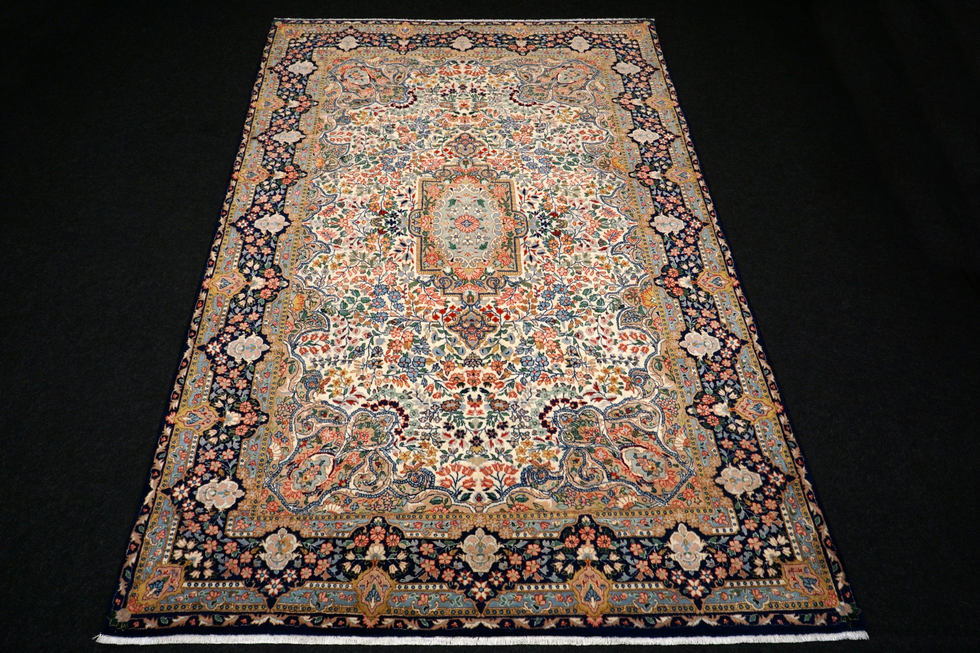 Kerman Lavar 298 x 201 cm Kirman Handgeknüpft