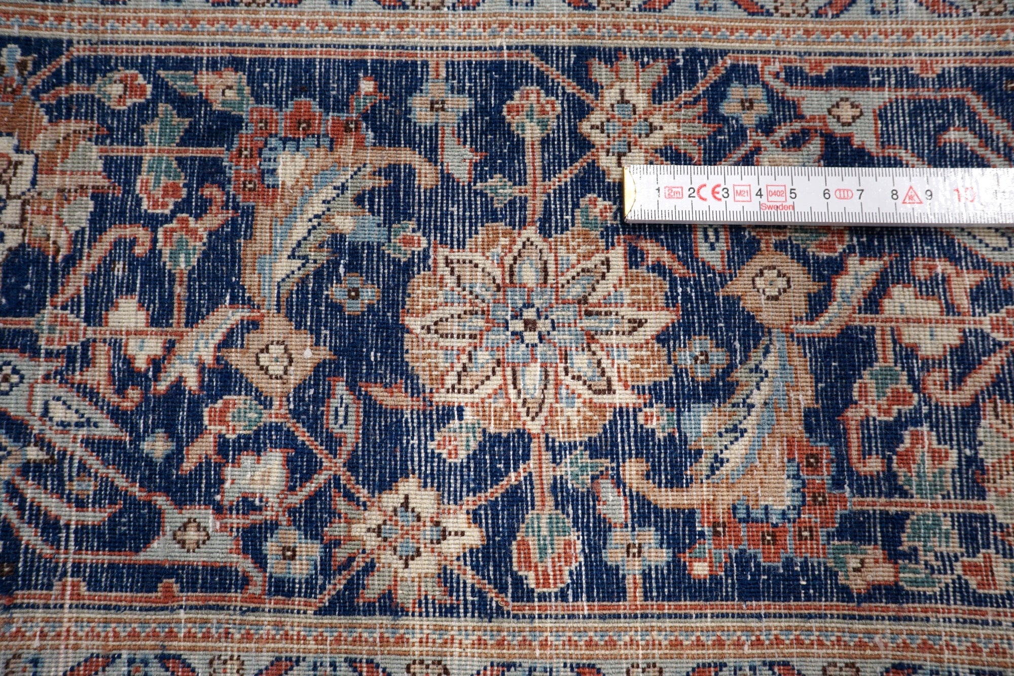 Feiner China Täbriz Orientteppich aus Korkwolle
