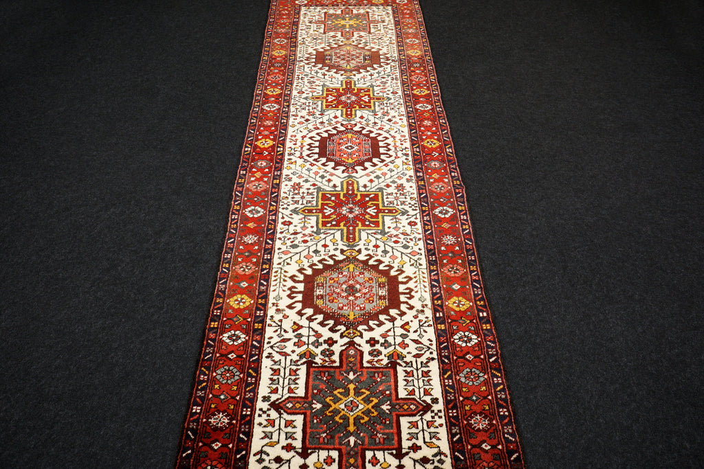 Heriz Gharadje Läufer 315 x 97 cm Perserteppich