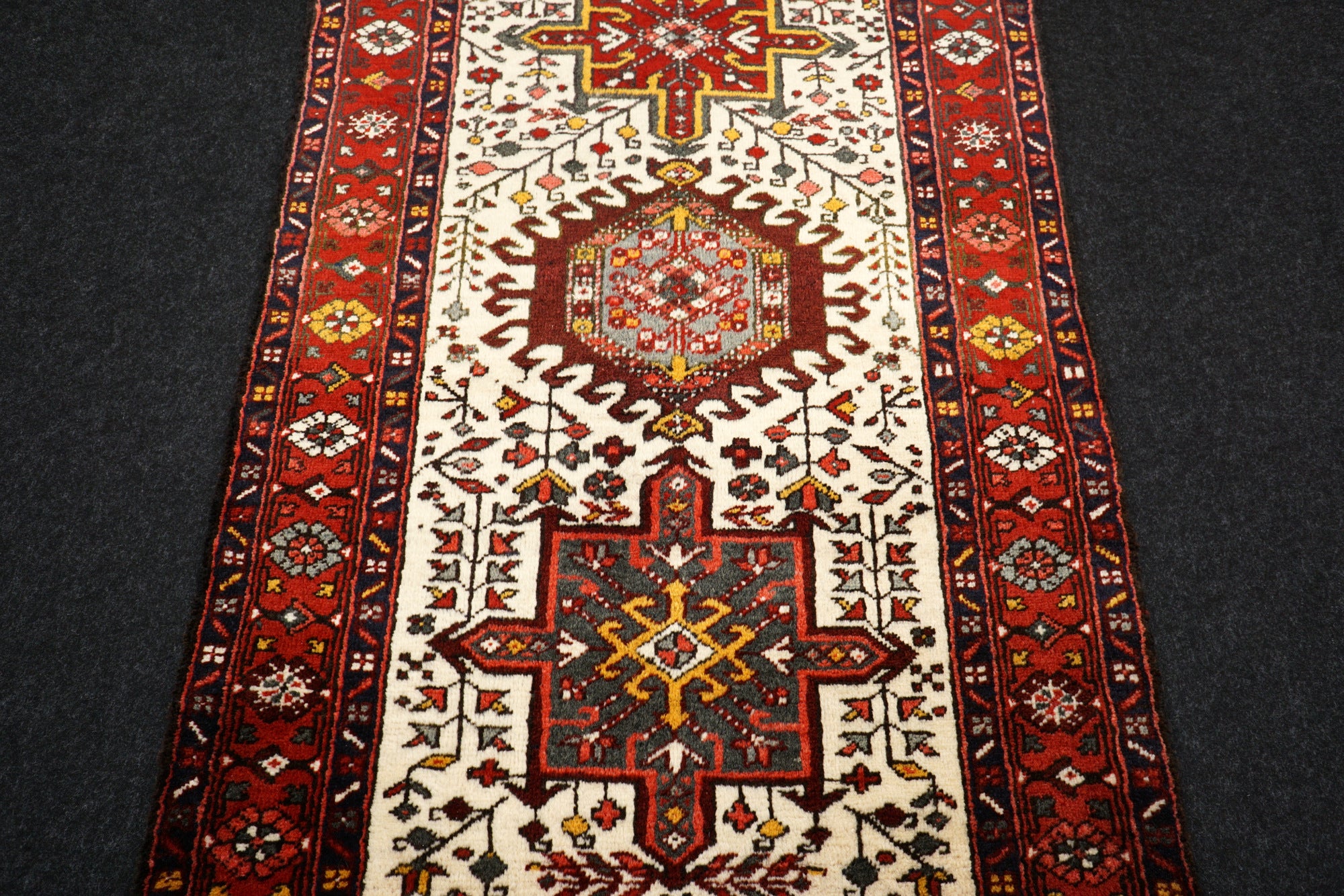 Heriz Gharadje Läufer 315 x 97 cm Perserteppich
