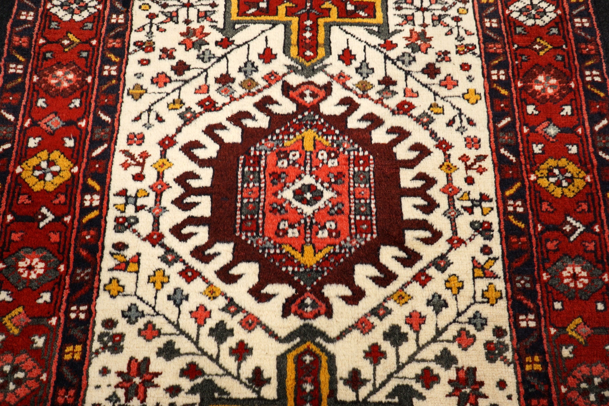 Heriz Gharadje Läufer 315 x 97 cm Perserteppich
