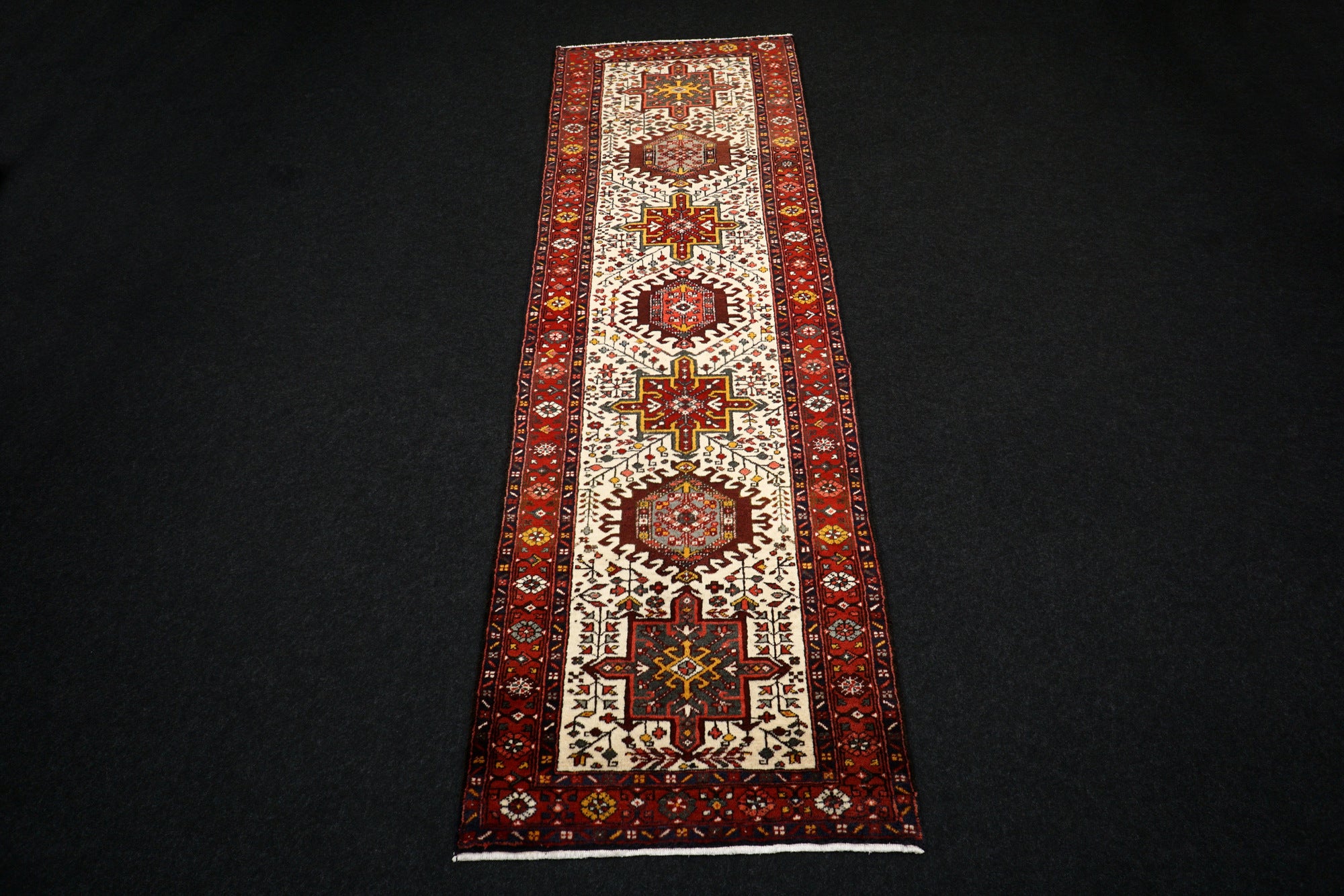 Heriz Gharadje Läufer 315 x 97 cm Perserteppich