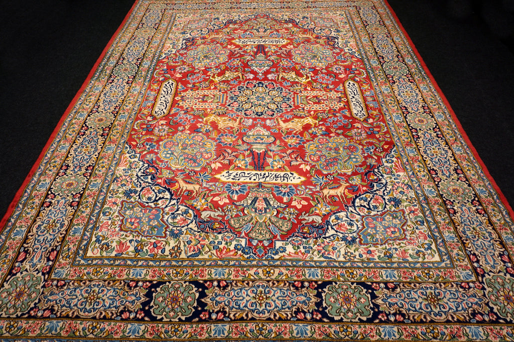 Kerman Kirman Lawar 342 x 254 cm Perserteppich Handgeknüpft