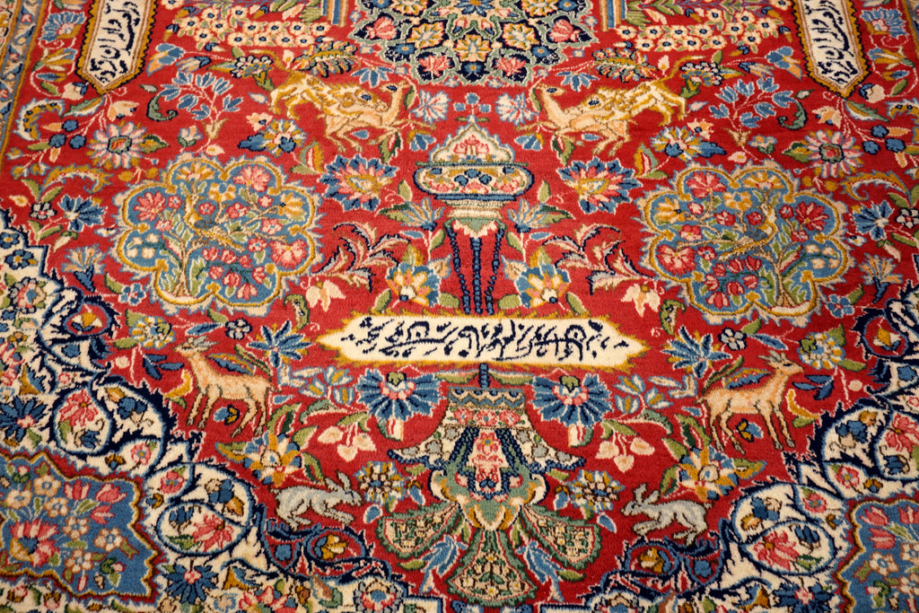 Kerman Kirman Lawar 342 x 254 cm Perserteppich Handgeknüpft