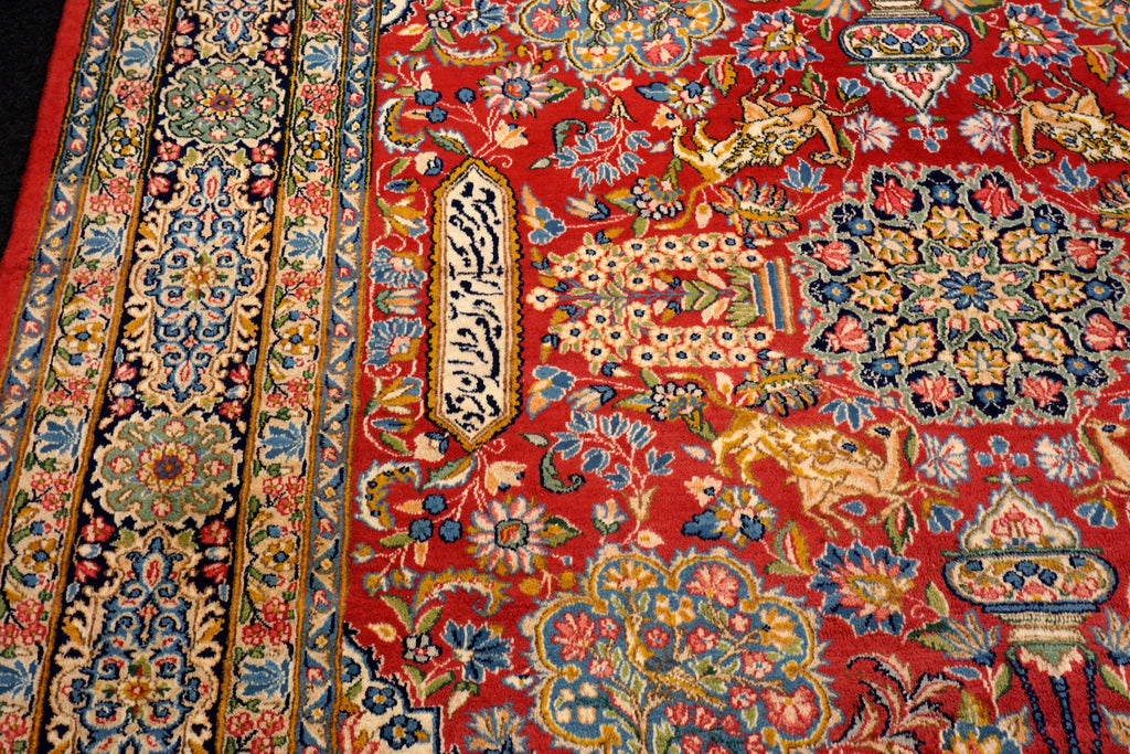 Kerman Kirman Lawar 342 x 254 cm Perserteppich Handgeknüpft