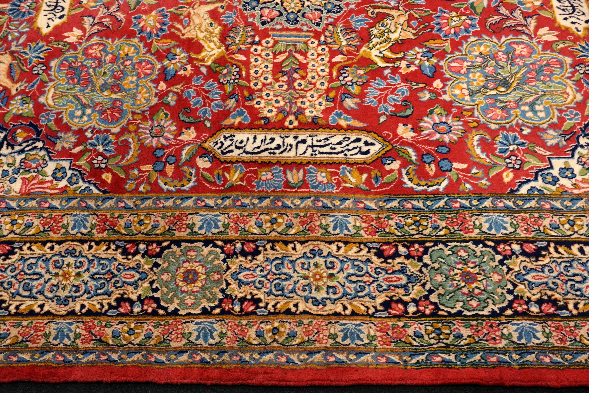 Kerman Kirman Lawar 342 x 254 cm Perserteppich Handgeknüpft