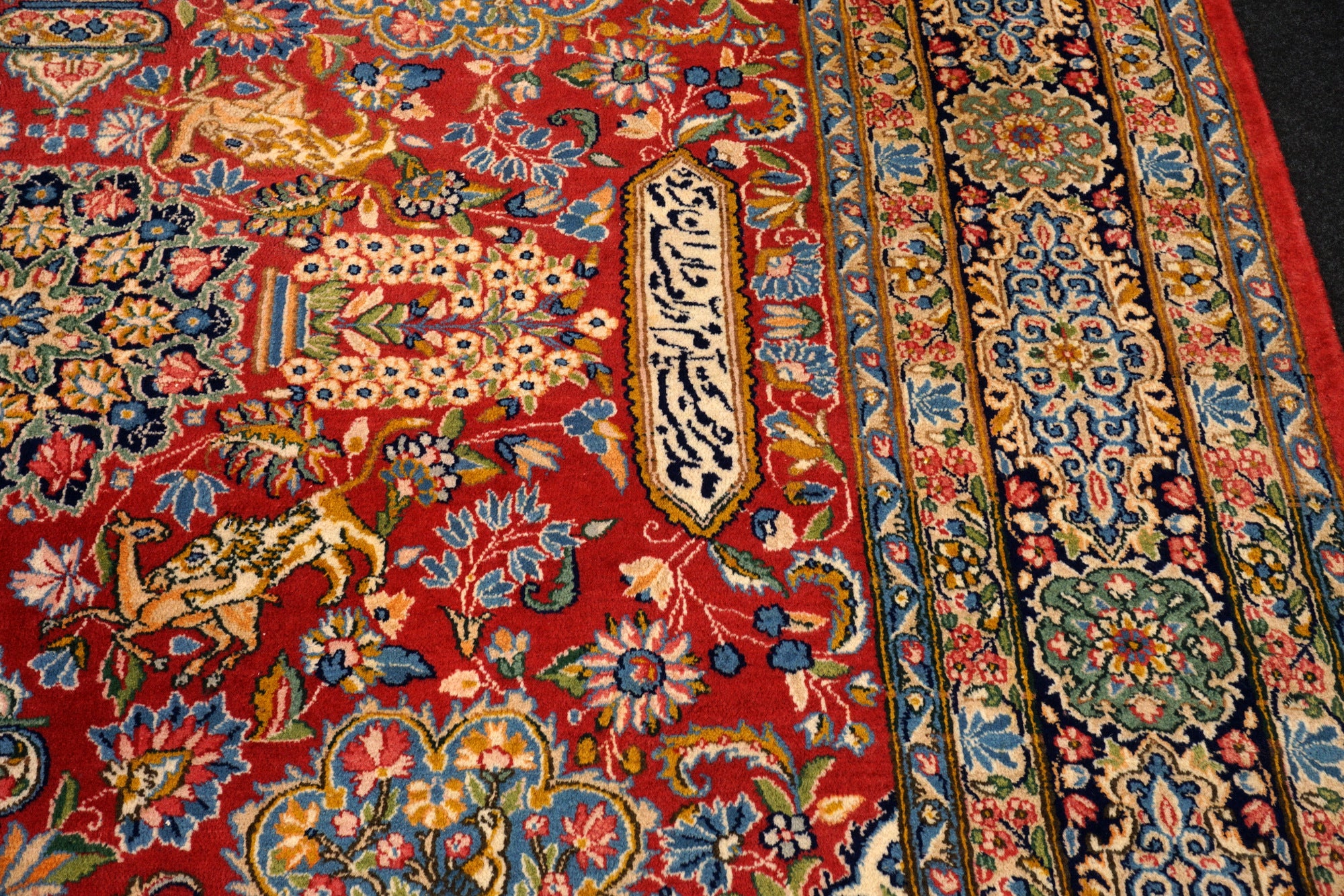 Kerman Kirman Lawar 342 x 254 cm Perserteppich Handgeknüpft