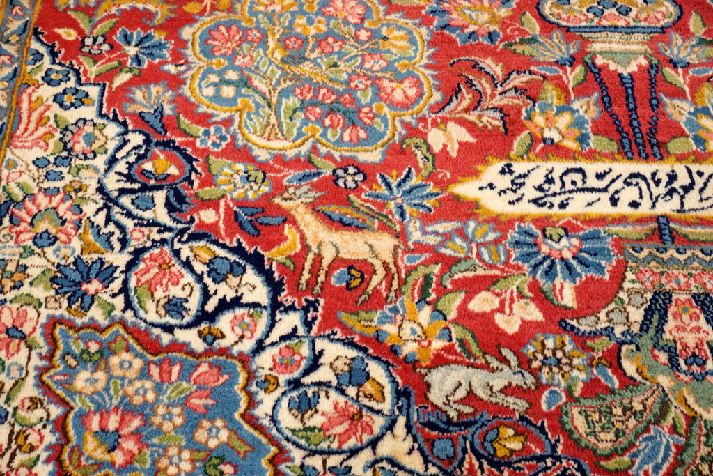 Kerman Kirman Lawar 342 x 254 cm Perserteppich Handgeknüpft