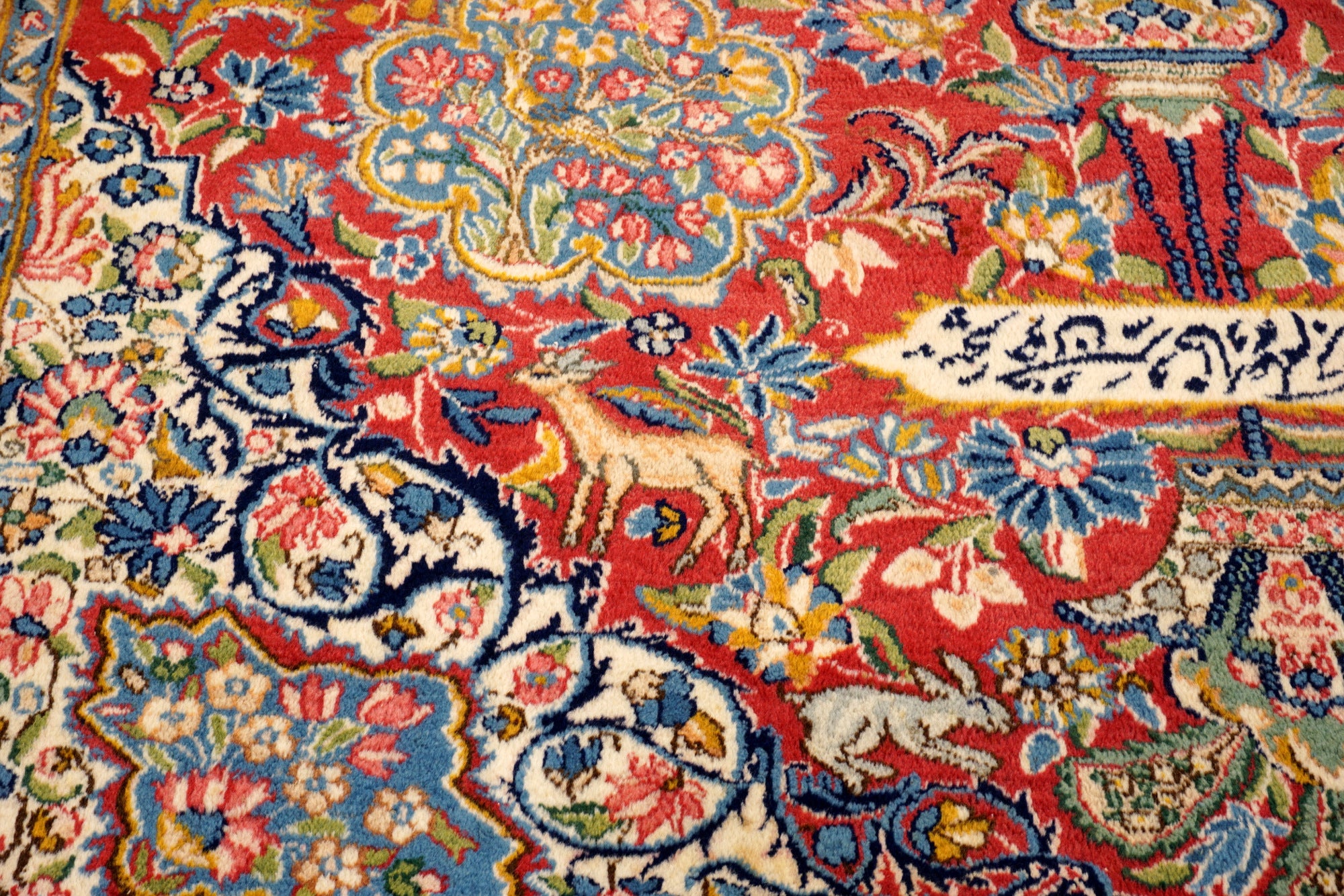 Kerman Kirman Lawar 342 x 254 cm Perserteppich Handgeknüpft