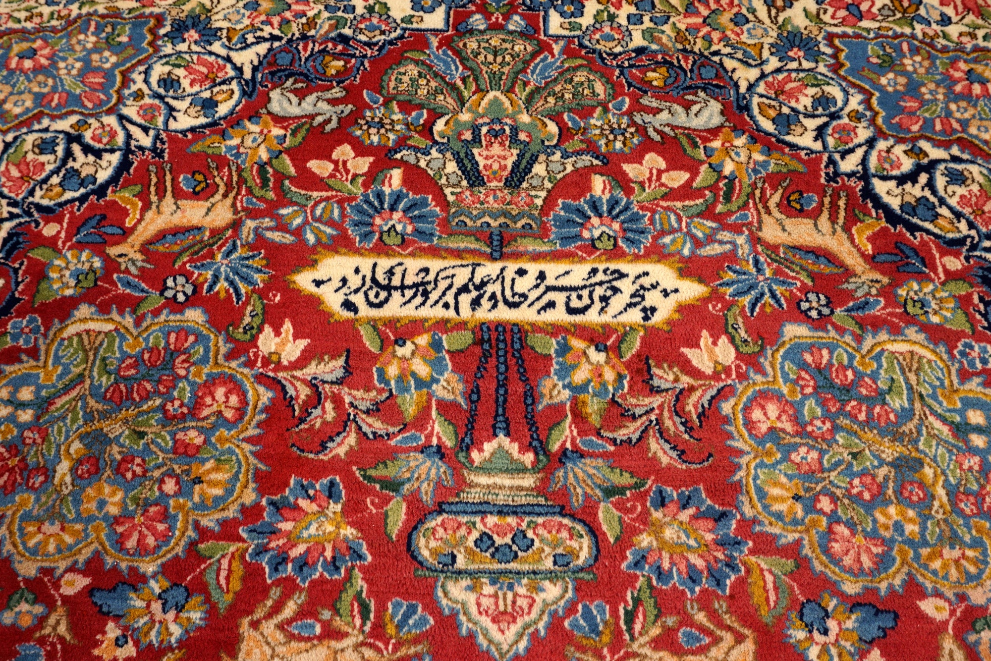 Kerman Kirman Lawar 342 x 254 cm Perserteppich Handgeknüpft
